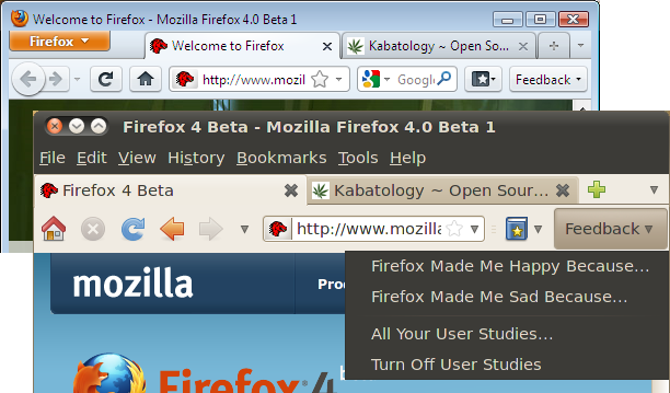 Mozilla has finally released the first beta for Firefox 4, 