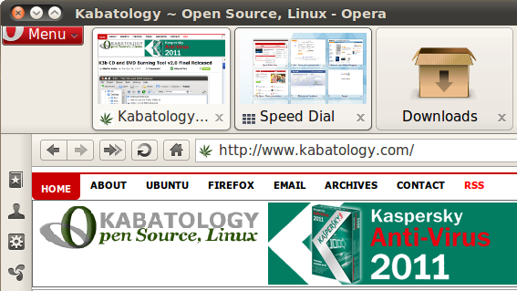 Opera 10.60 for Linux