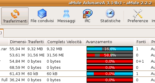 amule adunanza per ubuntu