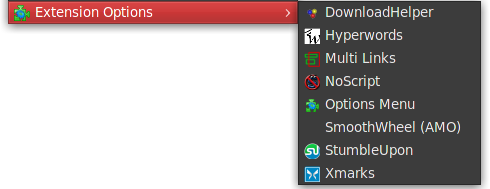 Options Menu Options Menu