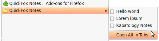 QuickFox Notes