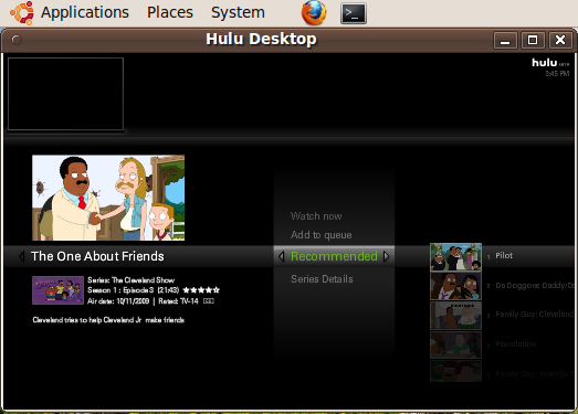 Hulu Desktop for Linux