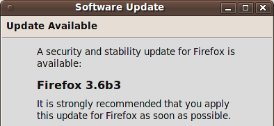 Firefox 3.6 beta 3
