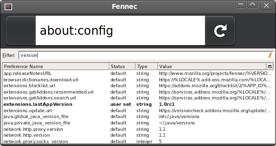 Firefox for Maemo RC 1