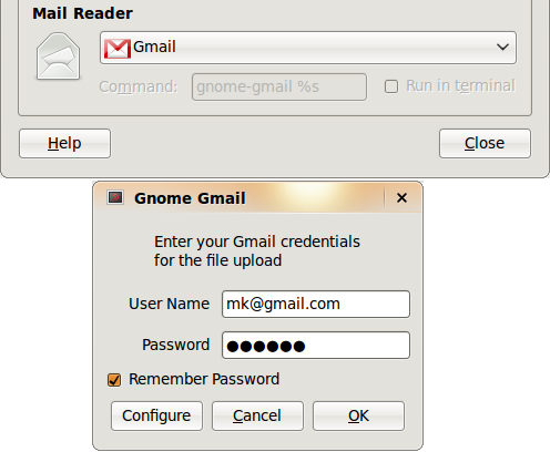 Gnome Gmail