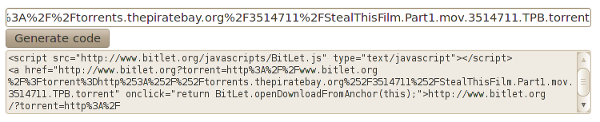 BitLet Code Generator
