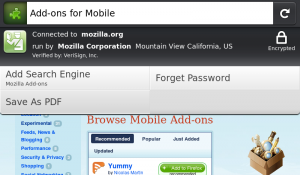 Firefox Mobile 1.1