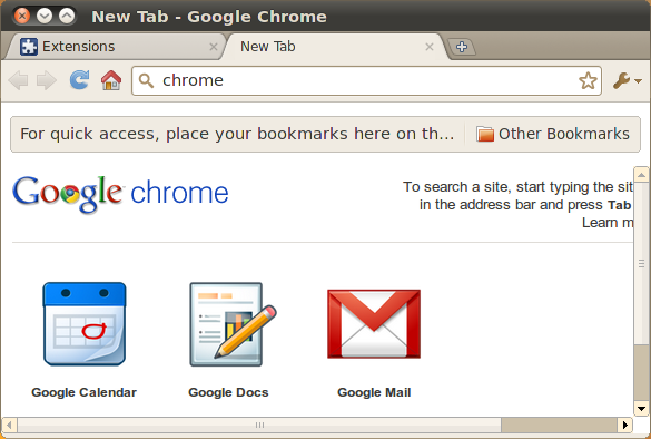 Google Chrome Web Apps