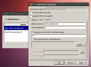 L2TP Ipsec VPN Ubuntu