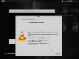 CrunchBang - VLC