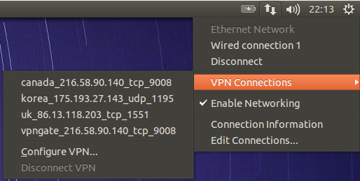 Ubuntu Network Manager